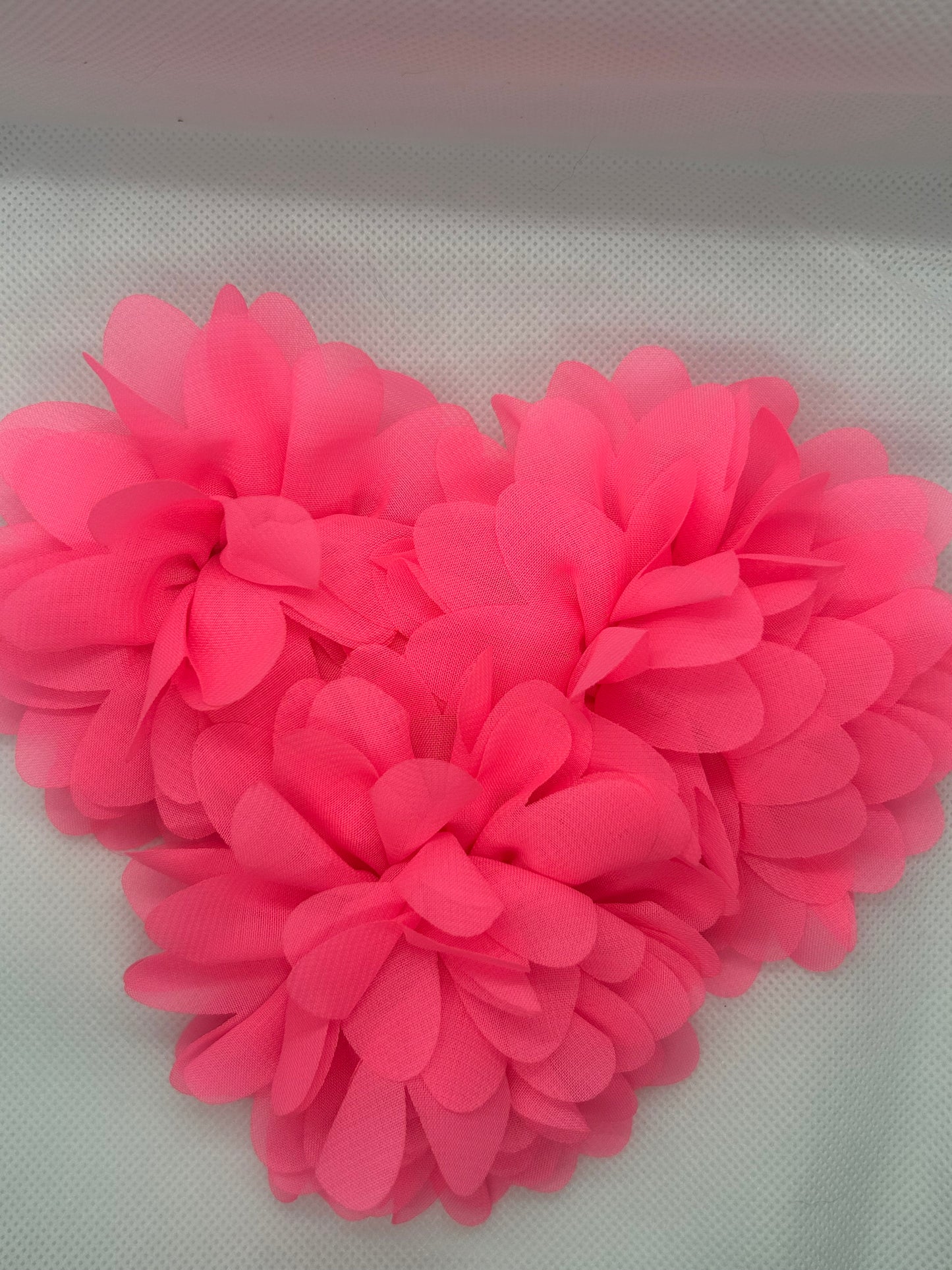 Pink Hair Floral Clip