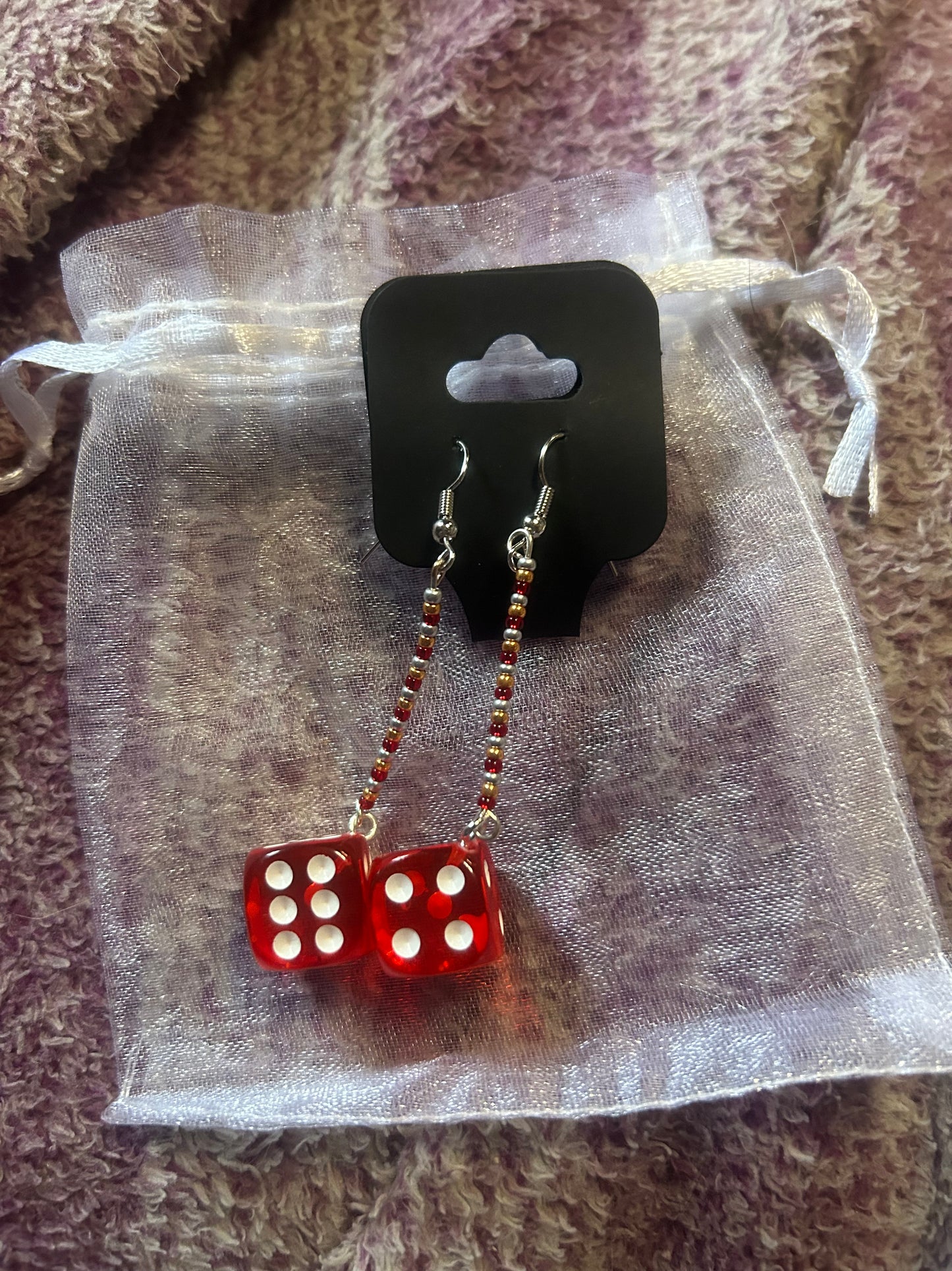 Dice Earrings