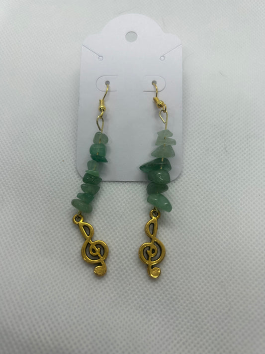 Music Note Earrings