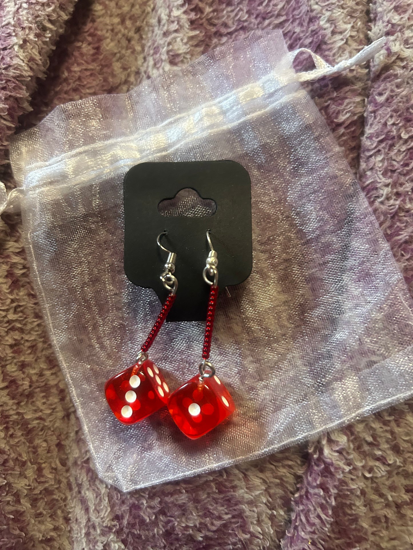 Dice Earrings