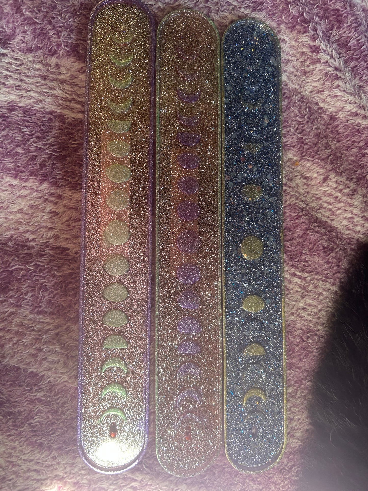 Resin incense holders