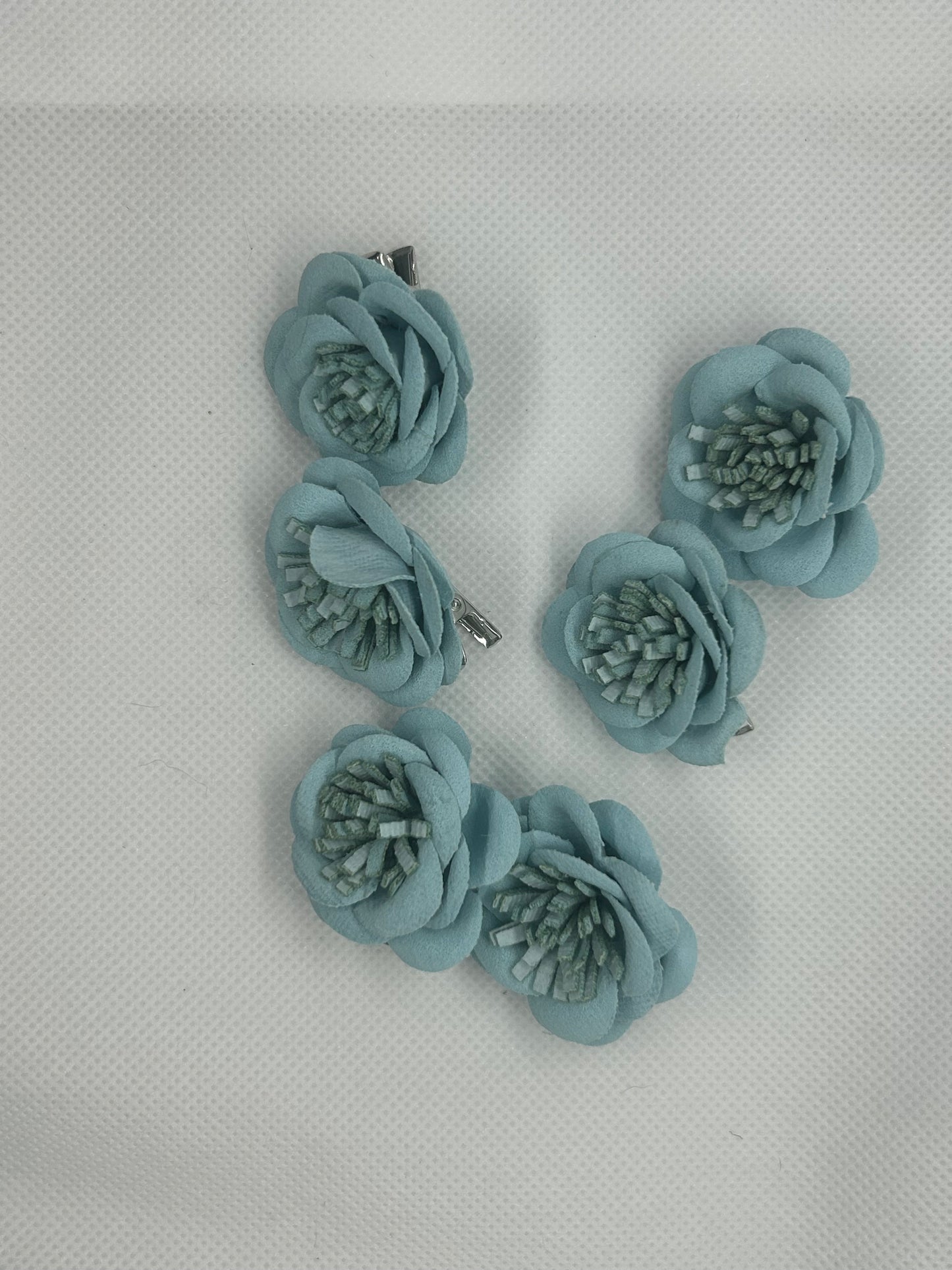 Blue Flower Small Clips