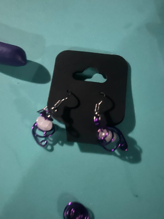 Wire Wrapped Earrings