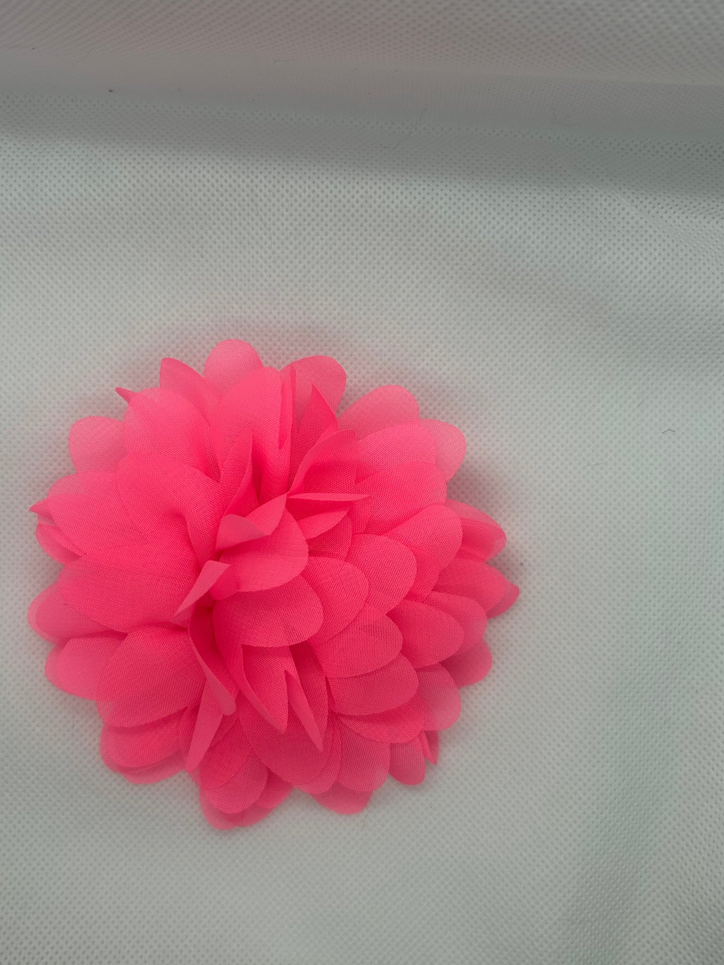 Pink Hair Floral Clip